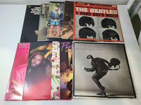 10 RECORDS (Mostly scratch)