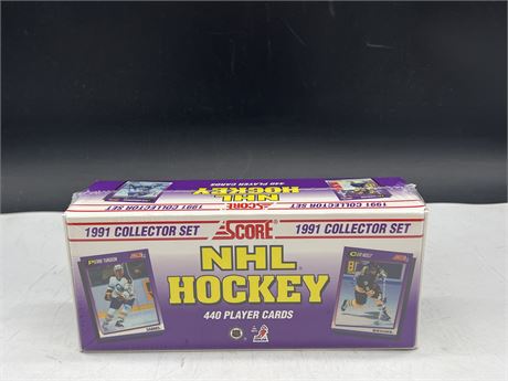 SEALED SCORE 1991 NHL SET
