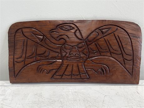 INDIGENOUS CARVING (13”x6”)