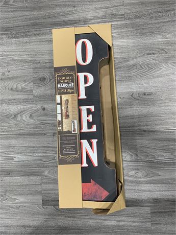 VINTAGE STYLE OPEN LED SIGN