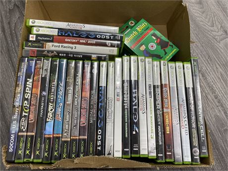 LOT OF MISC. VIDEO GAMES
