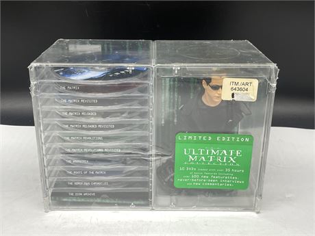 NEW THE ULTIMATE MATRIX COLLECTION 10 DISC SET