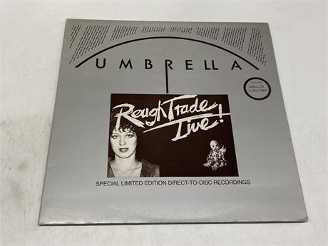 ROUGH TRADE LIVE! - LIMITED EDITION GATEFOLD NEAR MINT (NM)