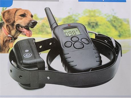 TRAINING COLLAR  RECHARGEABLE AND WATERPROOF