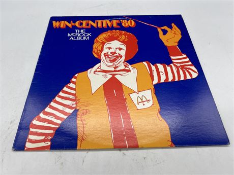 WIN-CENTIVE ‘80 - THE MCROCK ALBUM - EXCELLENT (E)