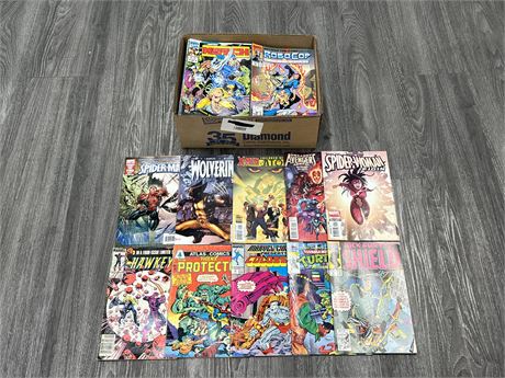 110+ COMICS - MOST IN GOOD CONDITION