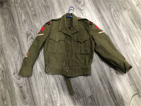 CANADIAN PROVOST CORPS BATTLE DRESS (size small)
