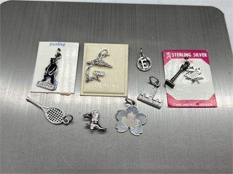STERLING CHARMS / PENDANTS