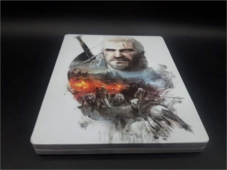 WITCHER 3 STEELBOOK EDITION - EXCELLENT CONDITION - PS4