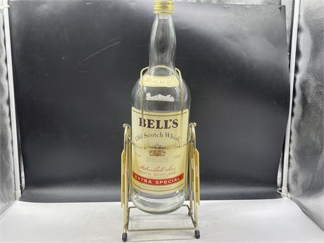 VINTAGE BELLS OLD SCOTCH WHISKEY 4.5 LITRES WITH TIPPING STAND