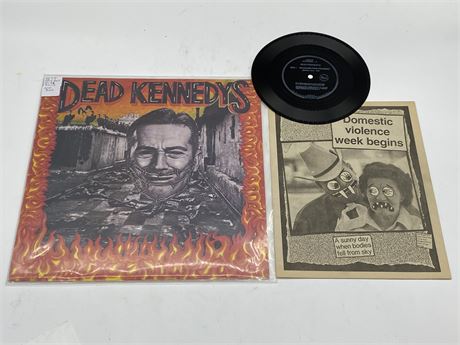 RARE DEAD KENNEDYS - GIVE ME CONVENIENCE OR GIVE ME DEATH - VG+