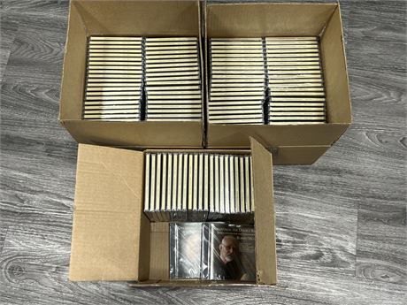 3 BOXES OF SEALED ROBERT MEYER CDS