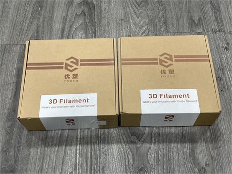 (2 NEW IN BOX) YOUSU 3D FILAMENT