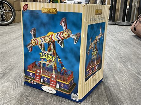 IN BOX LEMAX ZINGER CARNIVAL RIDE W/ SOUND - WORKS