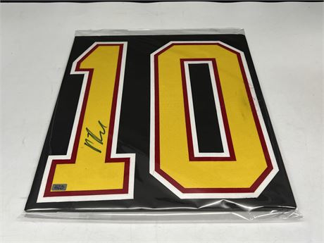 PAVEL BURE SIGNED CANUCKS JERSEY NUMBERS W/ COA