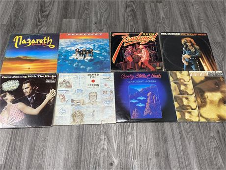 8 MISC. RECORDS (Most in good condition)