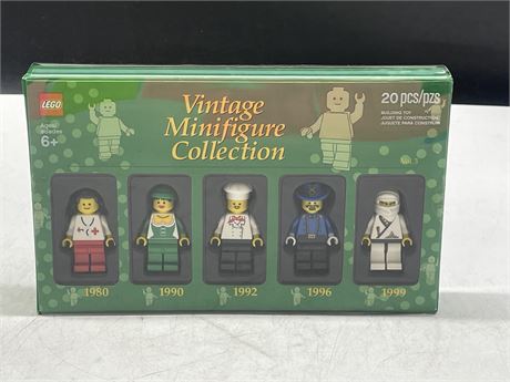 VINTAGE LEGO MINIFIGURE COLLECTION DISPLAY NOT FOR SALE
