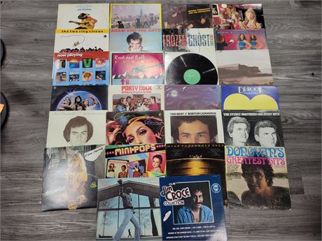 24 RECORDS (Slightly scratched)