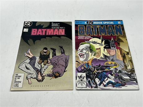 BATMAN MOVIE SPECIAL #1 & BATMAN #404