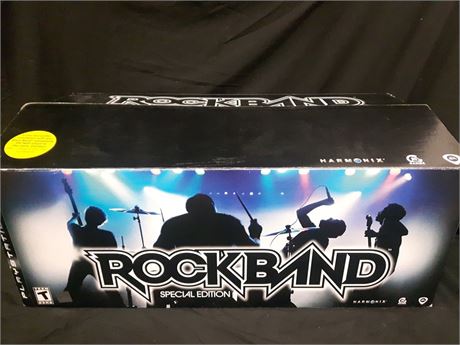 ROCK BAND DRUM / GUITAR BUNDLE - EXCELLENT CONDITION - PS3