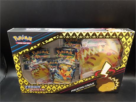 SEALED - POKEMON CROWN ZENITH PIKACHU VMAX SPECIAL COLLECTION
