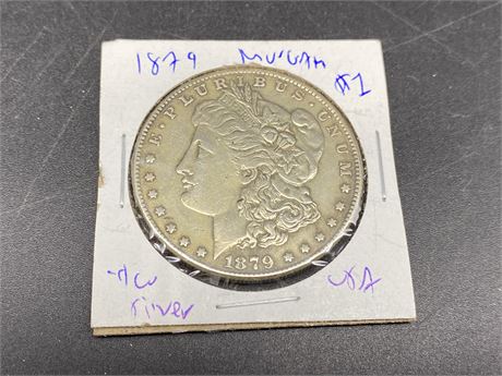 1879 USA SILVER DOLLAR