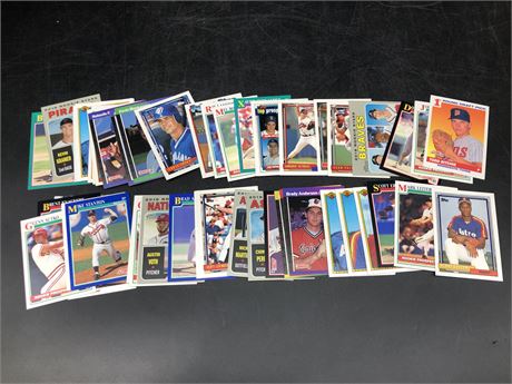 50 MLB ROOKIE CARDS