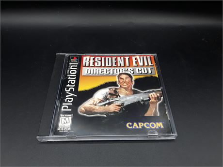 RESIDENT EVIL DIRECTOR'S CUT - VERY GOOD CONDITION - PLAYSTATION ONE