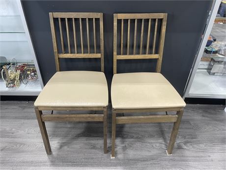2 MCM STAKEMORE CHAIRS