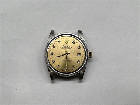 ROLEX MENS WATCH - AS IS (AUTHENTICITY UNKNOWN)