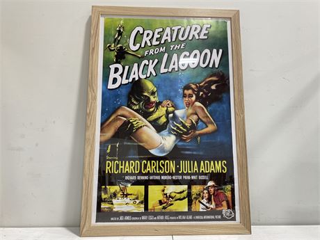 CREATURE FROM THE BLACK LAGOON FULL SIZE POSTER (26”X38”)
