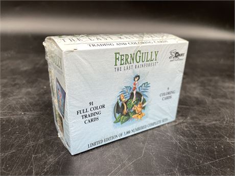 FACTORY SEALED LMTD. EDITION FERN GULLY COLLECTORS CARD SET