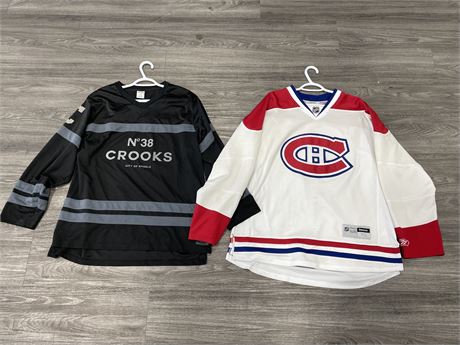 MONTREAL JERSEY & CROOKS & CASTLES JERSEY