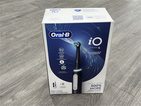 (NEW) ORAL B iO SERIES 4 RECHARGEABLE TOOTHBRUSH