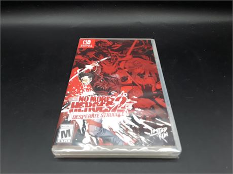 SEALED - NO MORE HEROES 2 (LIMITED RUN) - SWITCH