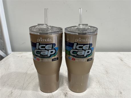 2 NEW PRIMULA ICE CAP HOT & COLD CUPS