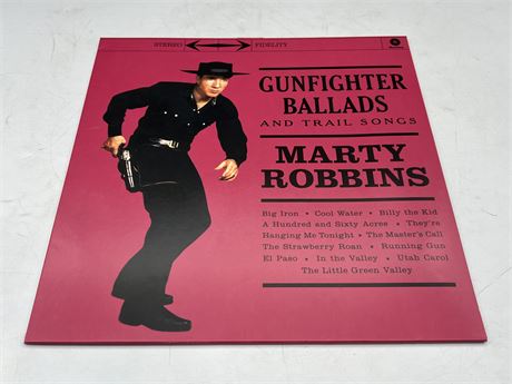 MARTY ROBBINS - GUNFIGHTER BALLADS & TRAIL SONGS - EXCELLENT (E)