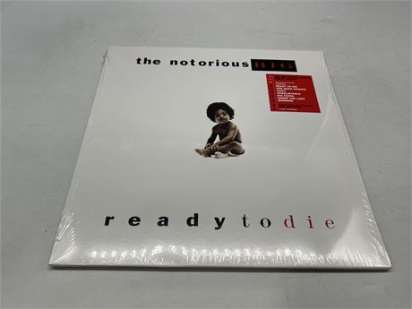 SEALED - NOTORIOUS BIG - READY TO DIE DOUBLE VINYL