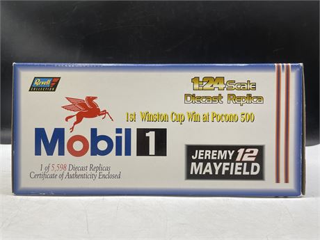 JEREMY MAYFIELD #12 MOBIL 1 FORD 1/24 REVELL DIECAST REPLICA