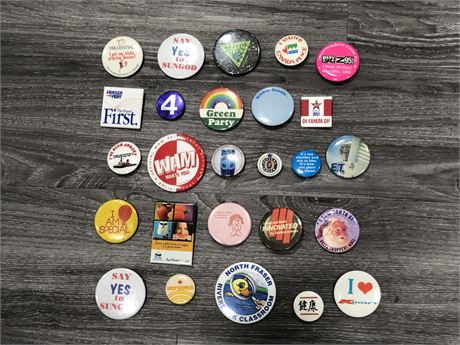 ASSORTED COLLECTOR PINS
