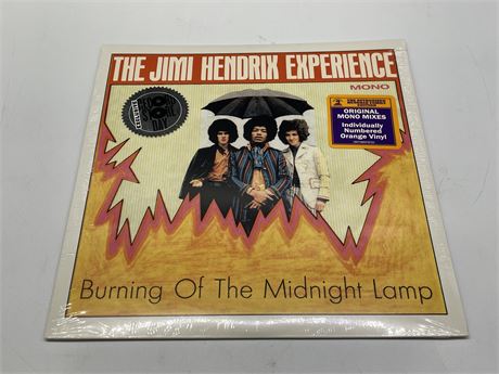 SEALED - THE JIMI HENDRIX EXPERIENCE - BURNING OF THE MIDNIGHT LAMP