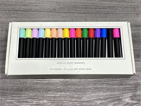 NEW ACRYLIC PAINT MARKERS (SET OF 24)
