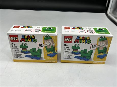 2 FACTORY SEALED SUPER MARIO LEGOS #71392