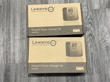LYNKSYS WIRED IP PHONE MANAGER SET PHM1200