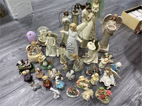 LOT OF ANGEL/MISC. DECORATIONS