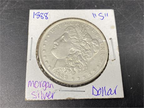 1888 USA SILVER DOLLAR