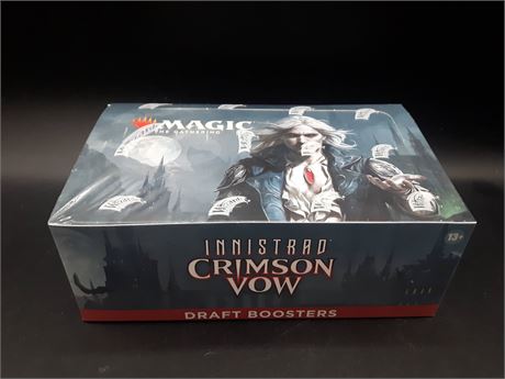 SEALED - MAGIC THE GATHERING CRIMSON VOW DRAFT BOOSTER BOX
