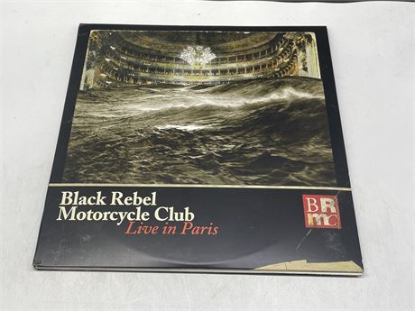 RARE BLACK REBEL MOTORCYCLE CLUB - LIVE IN PARIS W/ GATEFOLD & 4 LP’S - MINT (M)