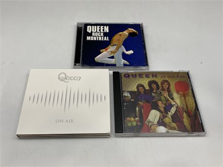 3 QUEEN CDS