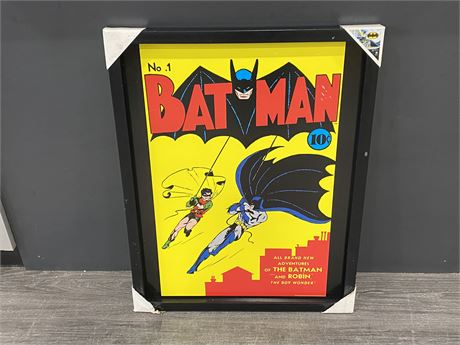 LARGE FRAMED BATMAN ART (22”x28”)